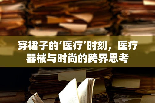 穿裙子的‘医疗’时刻，医疗器械与时尚的跨界思考