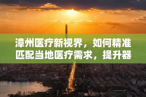 漳州医疗新视界，如何精准匹配当地医疗需求，提升器械应用效率？