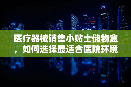 医疗器械销售小贴士储物盒，如何选择最适合医院环境的小帮手？