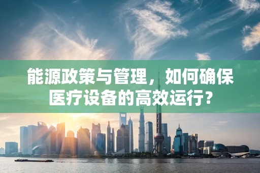 能源政策与管理，如何确保医疗设备的高效运行？