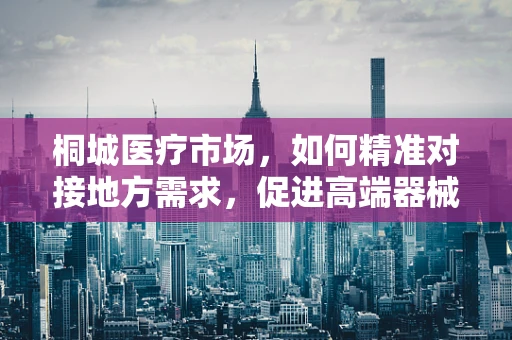 桐城医疗市场，如何精准对接地方需求，促进高端器械普及？