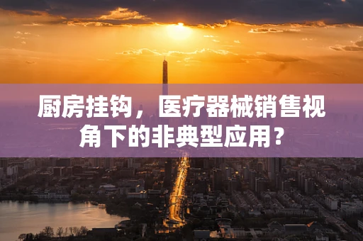 厨房挂钩，医疗器械销售视角下的非典型应用？