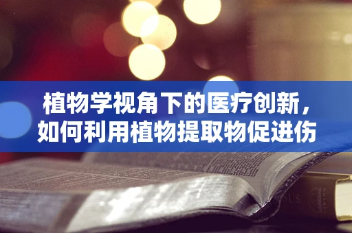 植物学视角下的医疗创新，如何利用植物提取物促进伤口愈合？